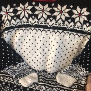 Hand knit sweater Ramie and cotton